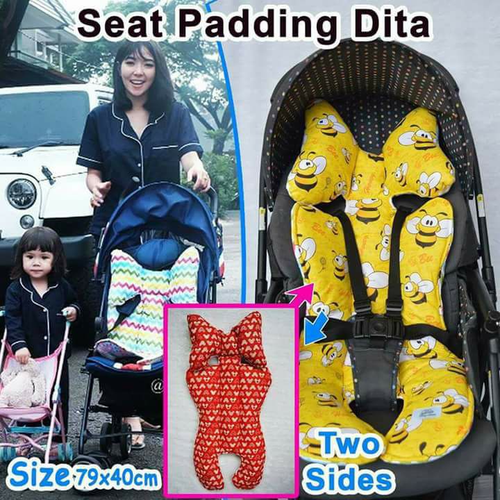 Alas stroller alas stroller pad alas stroller motif alas kereta dorong bouncher