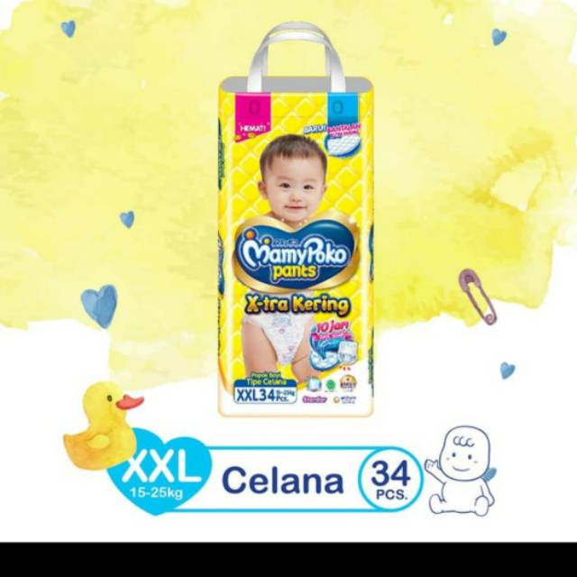 Mamypoko Standar XXL 34