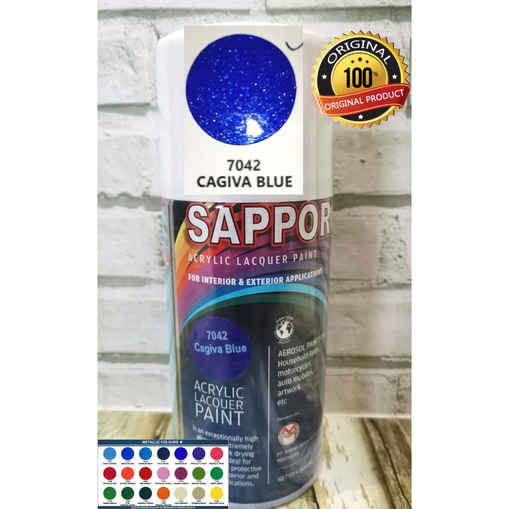 Pilok Biru Metalik CAVIGA BLUE Sapporo 300mL