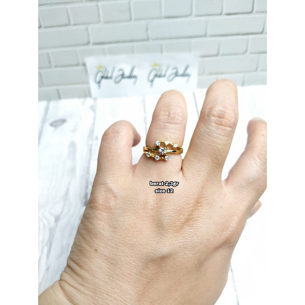 CINCIN RASI BINTANG PERAK ASLI S925 GLOBAL JEWELLERY CJ058