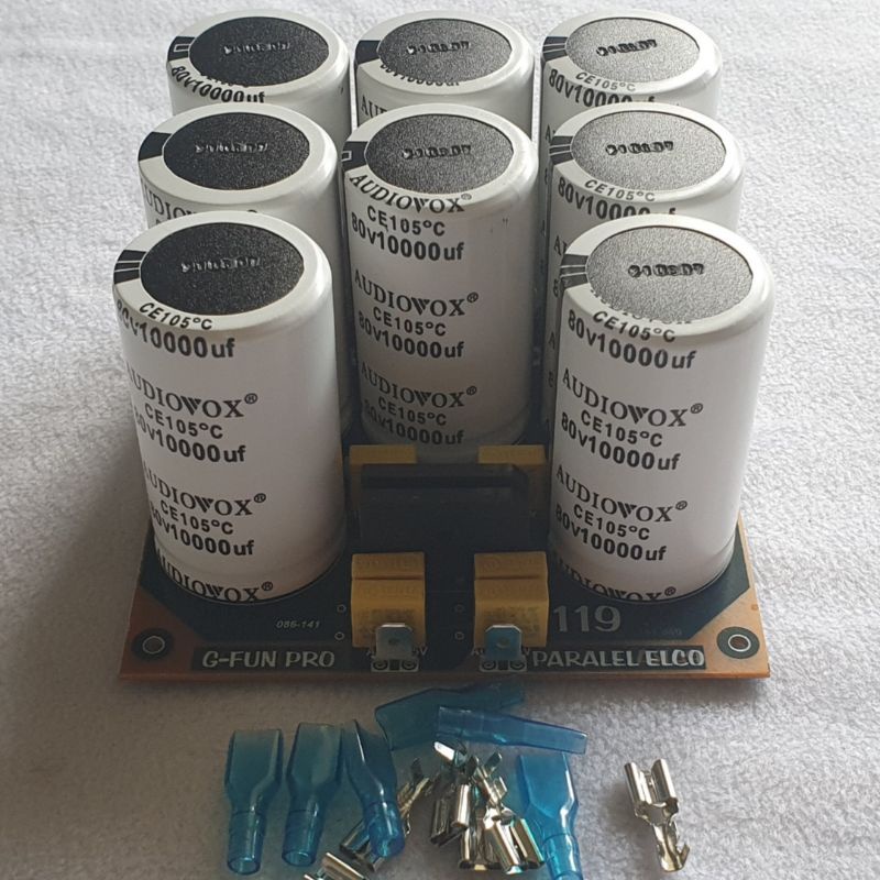 KIT PSU 8 Elco AUDIOVOX 10000uf 80V