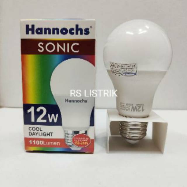 Lampu LED Sonic Hannochs 12 Watt Hannochs Sonic Ekonomis Bergaransi