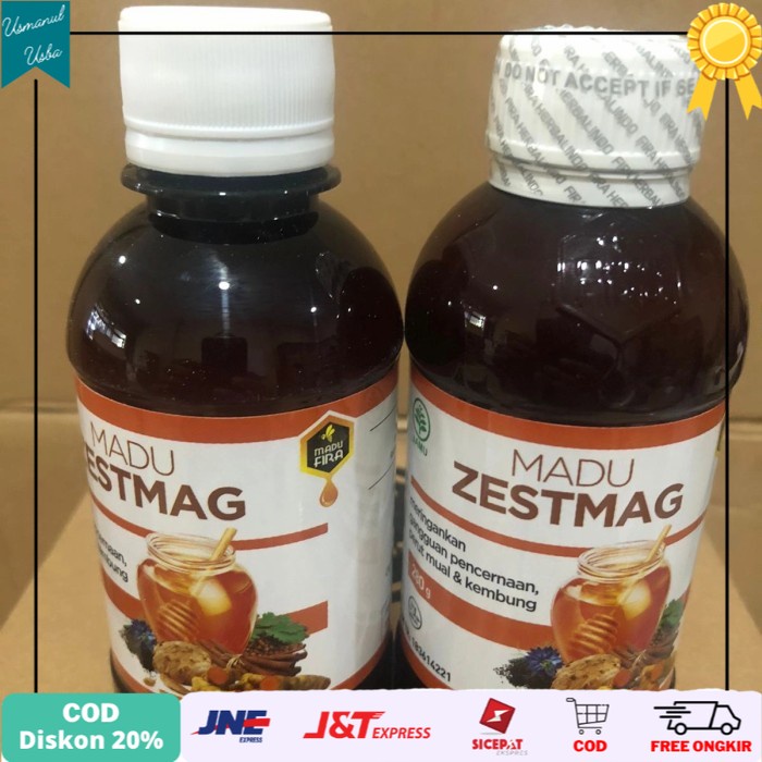 

❤COD❤ Madu Zestmag| Zetsmag| Zestmaag| Obat Sakit maag dan Asam Lambung