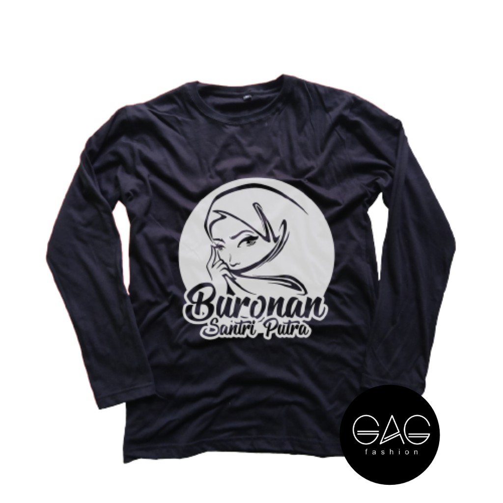 Kaos BURONAN SANTRI PUTRA -Kaos Santri Salafy/KD027 Kaos Pria/Wanita