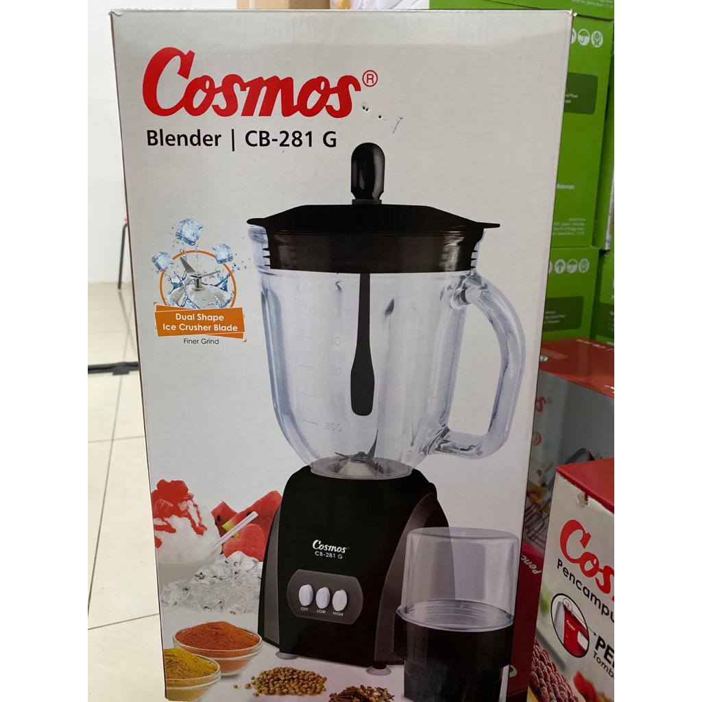 Blender Listrik 2in1 Cosmos Goblet Kaca CB-281 G