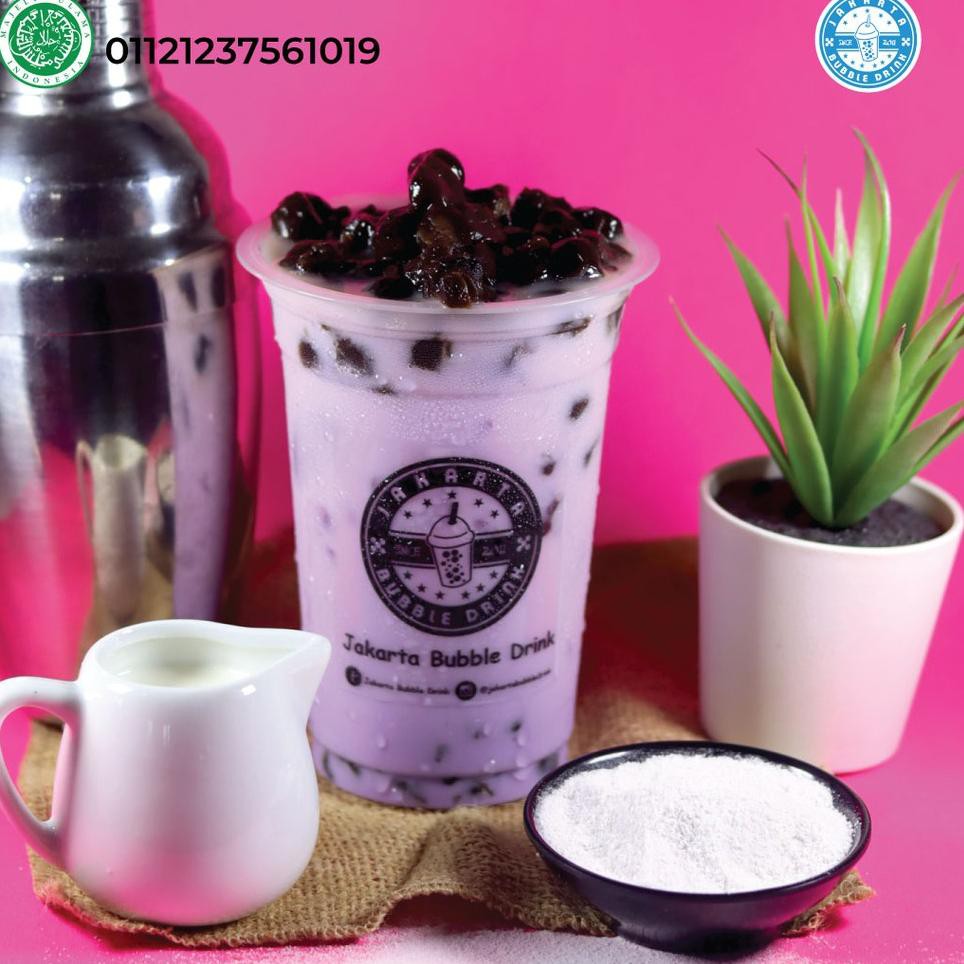 

（DIKIRIM DARI JAKARTA） BUBUK MINUMAN TARO 1 KG/ SERBUK BUBUK MINUMAN TARO / POWDER TARO / HALAL