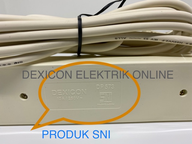 Stop kontak arde 5 lubang 5 kabel/colokan listrik/terminal listrik/jual alat listrik murah/SNI