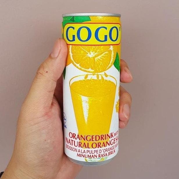 

hanya disini] GOGO orange drink 237 ml / orange drink / minuman jeruk korea