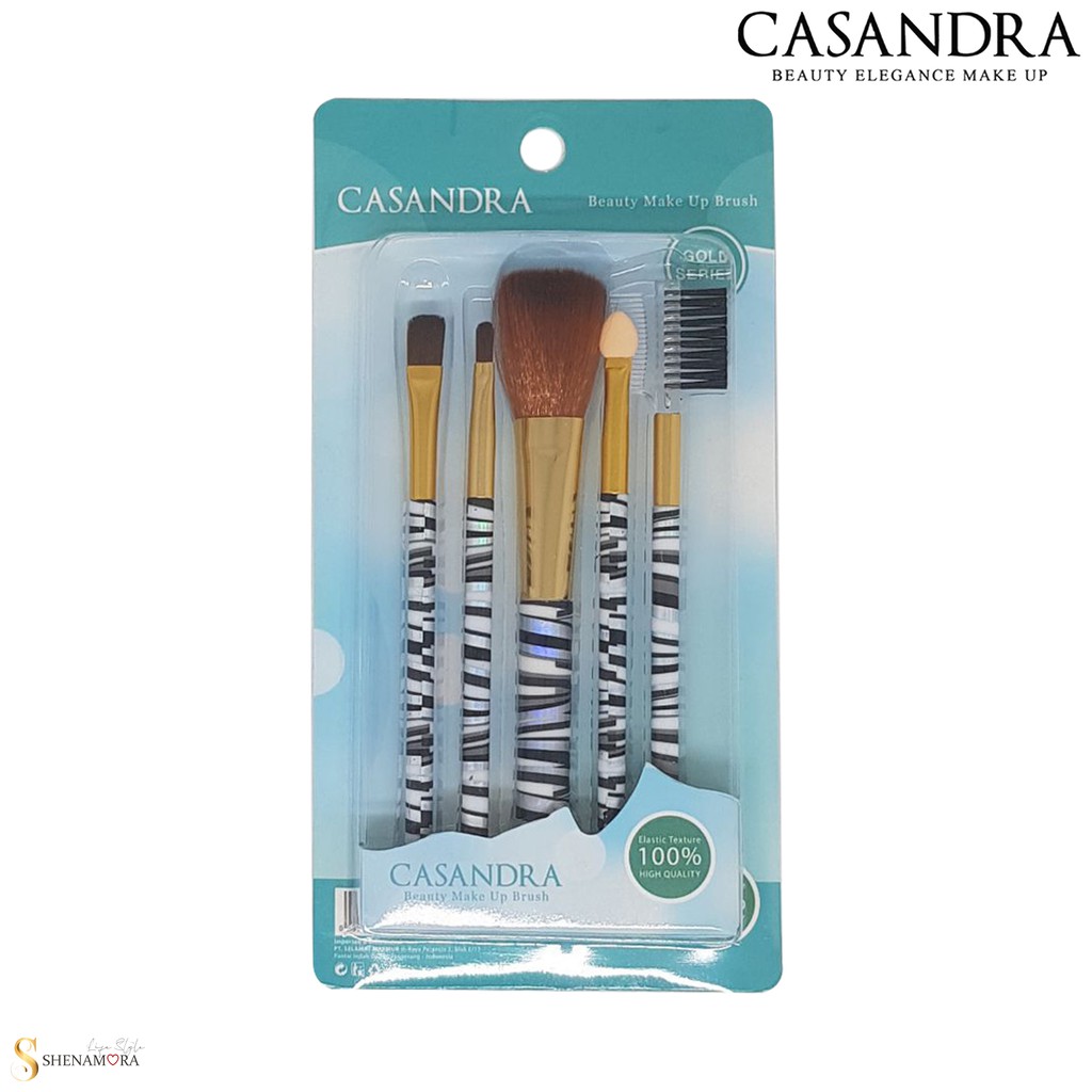 Casandra Alat Make  - Up Brush Hanger Series Isi 5