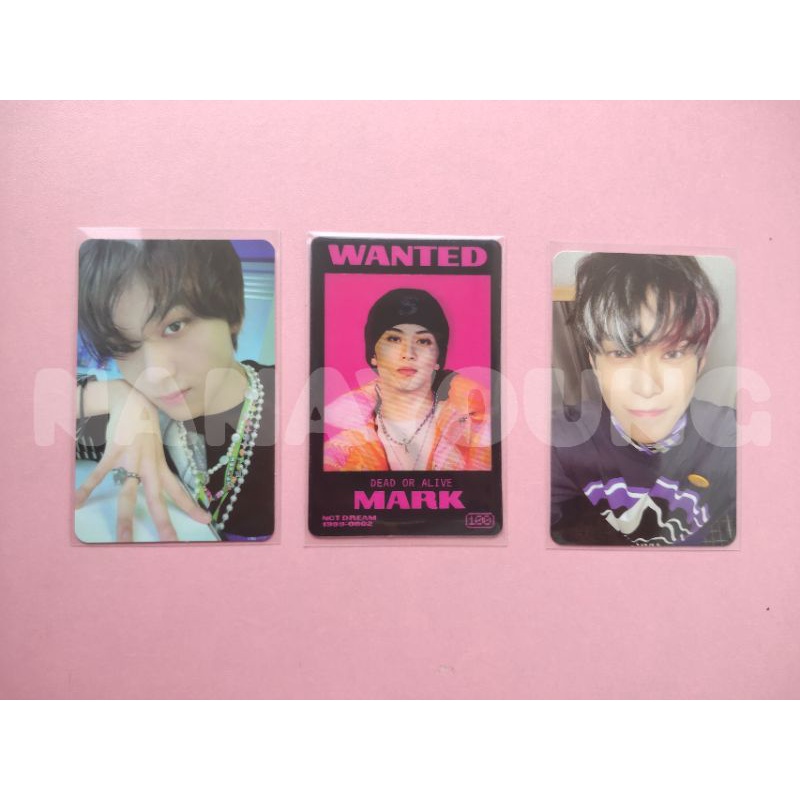 PC/Photocard NCT127 & NCT DREAM (Doyoung Sticky, Haechan Ceker/Glitch, Mark Lenti Glitch)