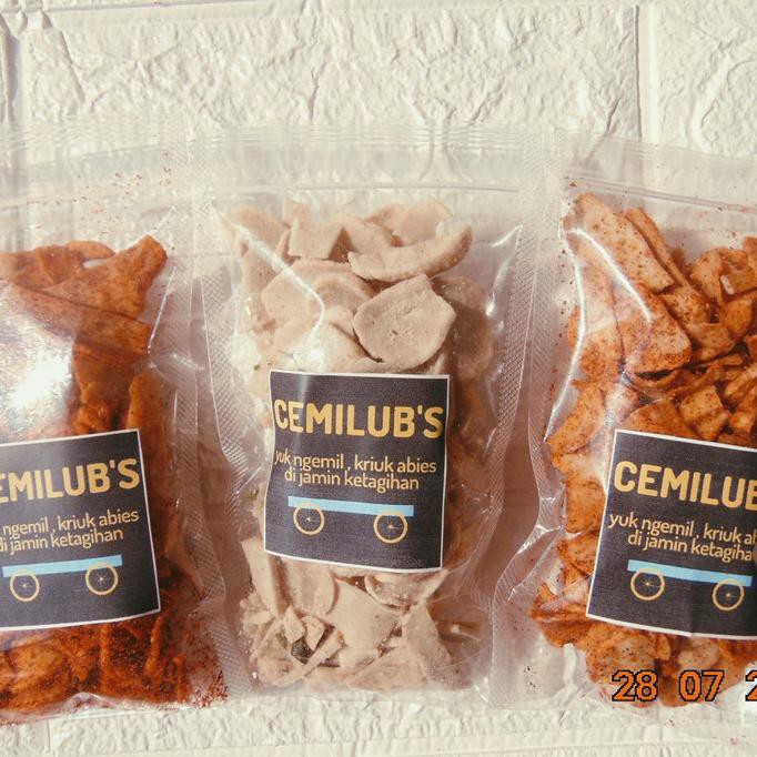 

Basreng Ikan Pedas Asin Gurih Camilan Bakso Goreng Premium Murah - Asin