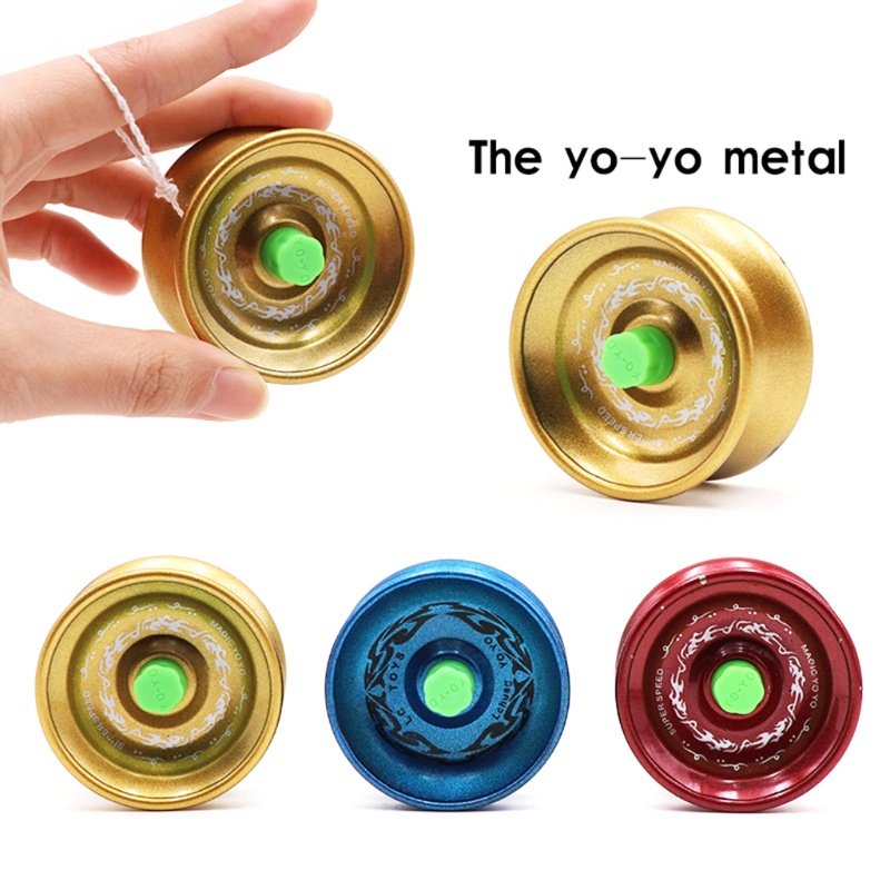 Mary Game Interaktif Montessori Stimulasi Alloy Tribute Yo Yo Mainan Dengan String Mainan Edukasi Dini Untuk Anak