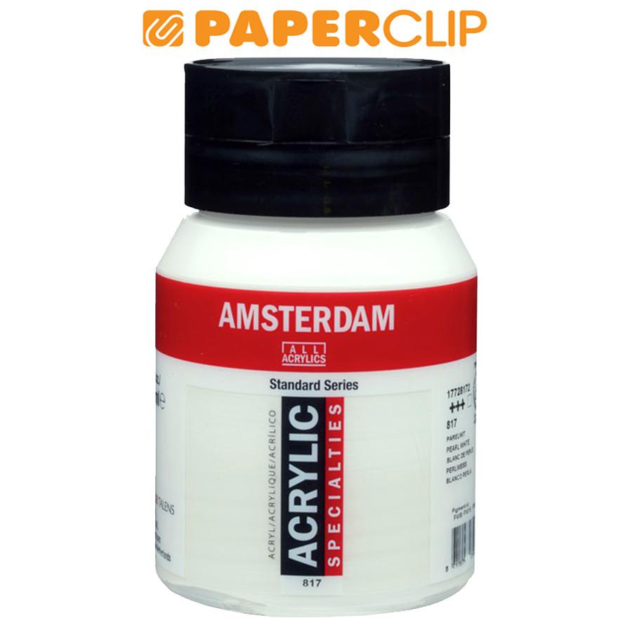 

CAT ACRYLIC AMSTERDAM 17728172AAC 500ML S2 PEARL WHITE