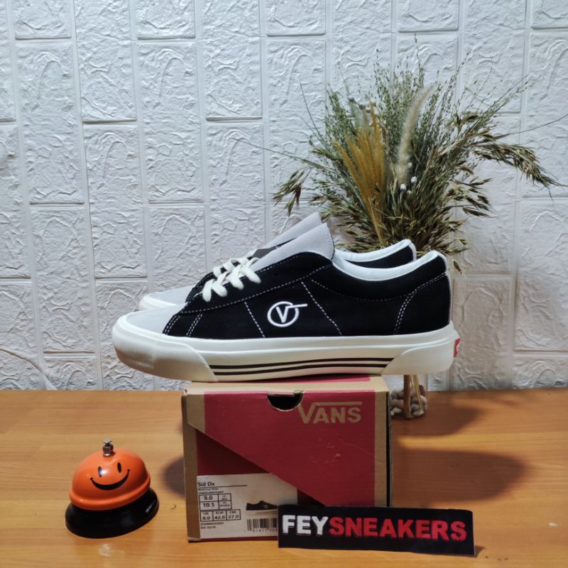 Vans Sid Dx Anaheim factory Black White Original