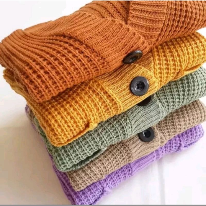 Sweater Cardigan Anak/ELLENA Anak/Cardygan Anak Perempuan/Cardygan rajut onesize