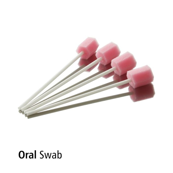 New Oral Sponge Swab isi 100 pcs