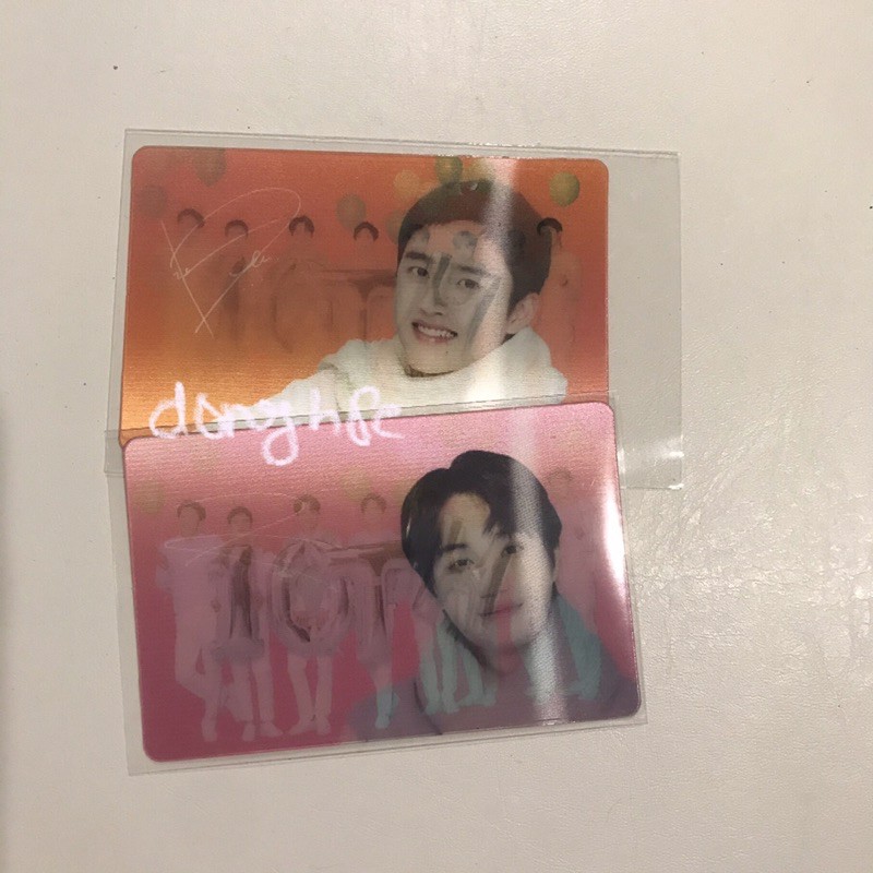 lenticular nature republic exo kai do pc photocard