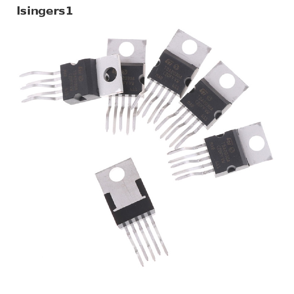 (lsingers1) 6pcs TDA2030A TO-220 18W Hi-Fi Amplifier 35W Driver Integrated Circuit