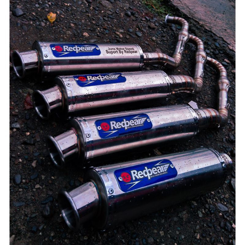 REDPEAR TYPE E.L1 & E.L2 FULLSYSTEM (matic,bebek,sport 1 cyl, herex)