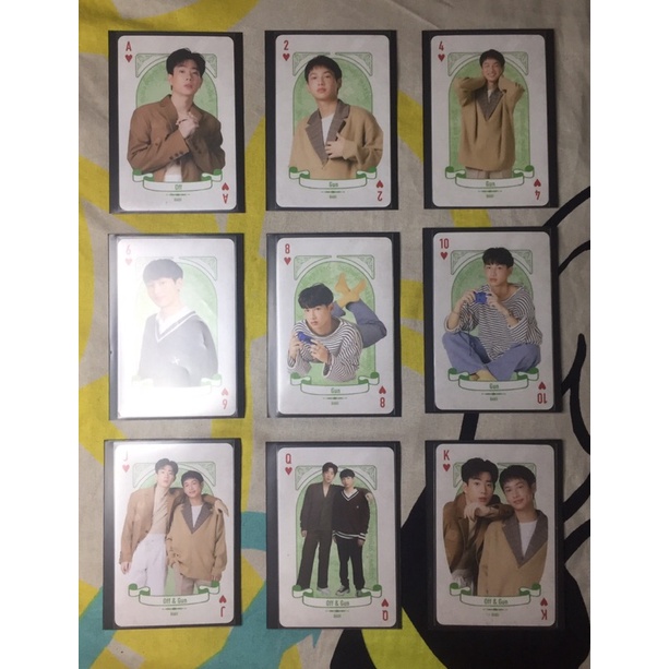 [READY] Official Playing Card Gmmtv Exhibition In Japan OffGun Set