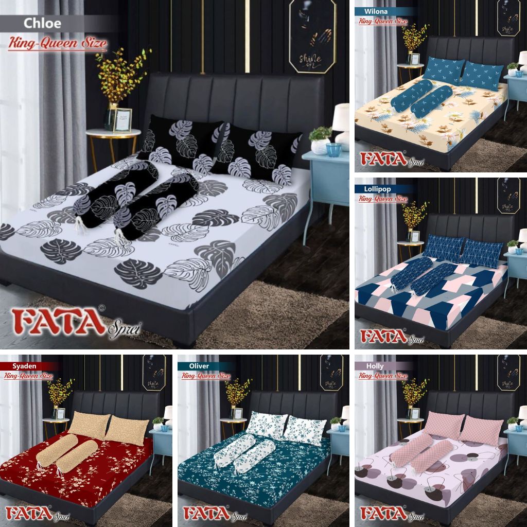 RC Fata Sprei Minimlis Bunga Queen Size 160x200cm Cecilia Amora Panama Goodnight Talitha Newlv Gucci