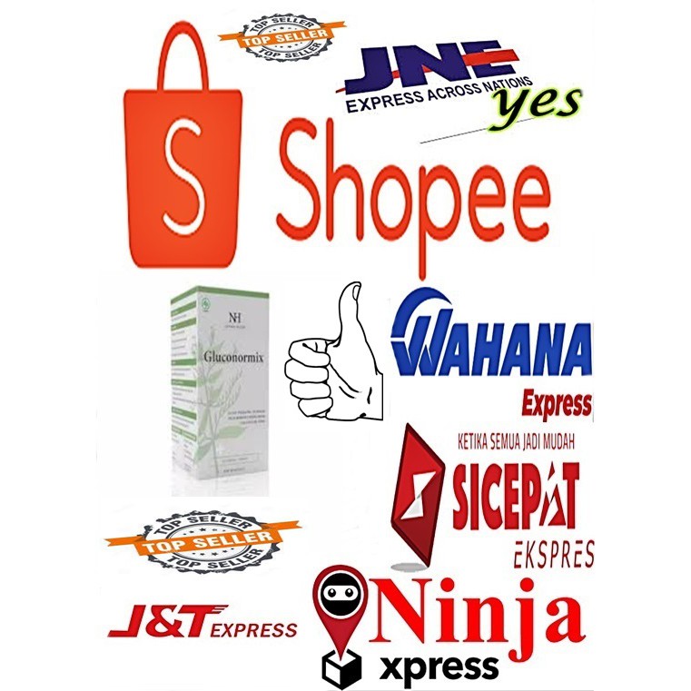 GLUCONORMIX ASLI ORIGINAL obat diabetes gula darah original - gluconormix herbal asli original