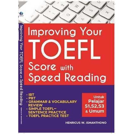 Buku Improving Your TOEFL Score With Speed Reading-1