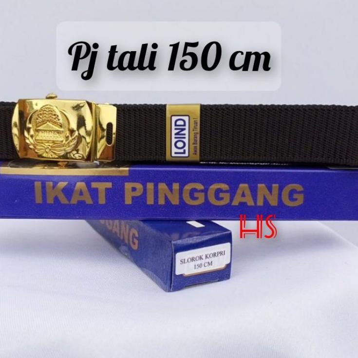 Best Seller.. sabuk korpri loind asli ori panjang -+110 cm & panjang -+150 cm sabuk korpri sabuk asn