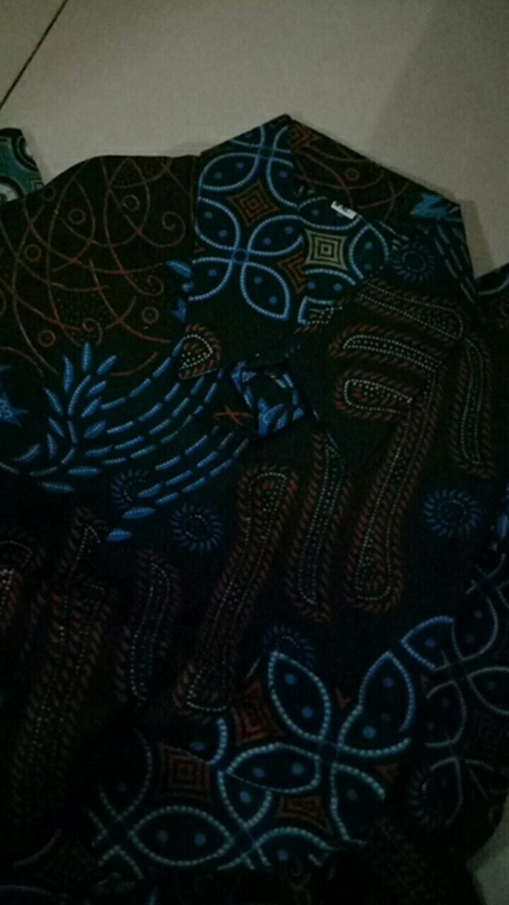 Flash Sale | Kemeja Batik Seno Biru