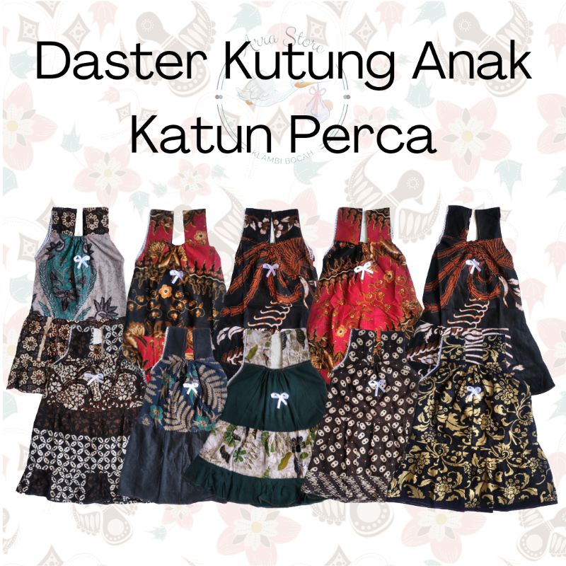 ARRA STORE 18 Daster Kutung Anak 1 sampai 2 tahun Klambi Bocah Jombang