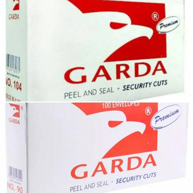 

Amplop Garda no 104 dan 90