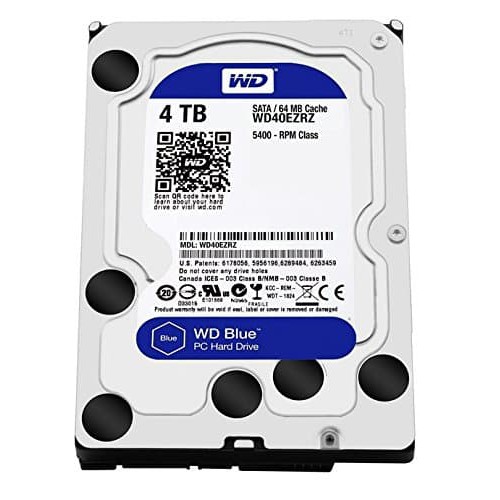 WD Blue 4TB SATA3 64MB Hard Disk - Caviar Blue - WD40EZRZ