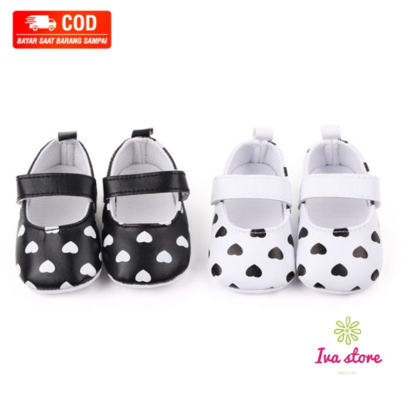 Sepatu Bayi perempuan lucu prewalker 0-18 bulan free bungkus kado