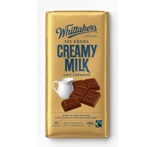 

whittakers creamy milk 200gr | permen | coklat | susu