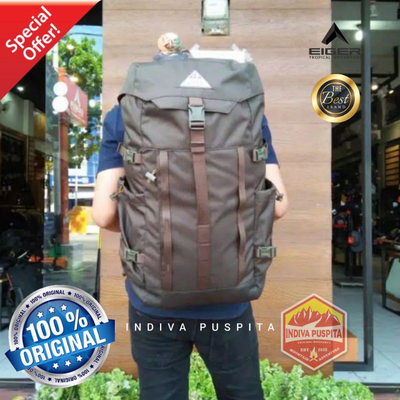 Tas Ransel ElGEƦ Patrol 35 L Backpack Olive Original Diskon (Garansi 1 Tahun)