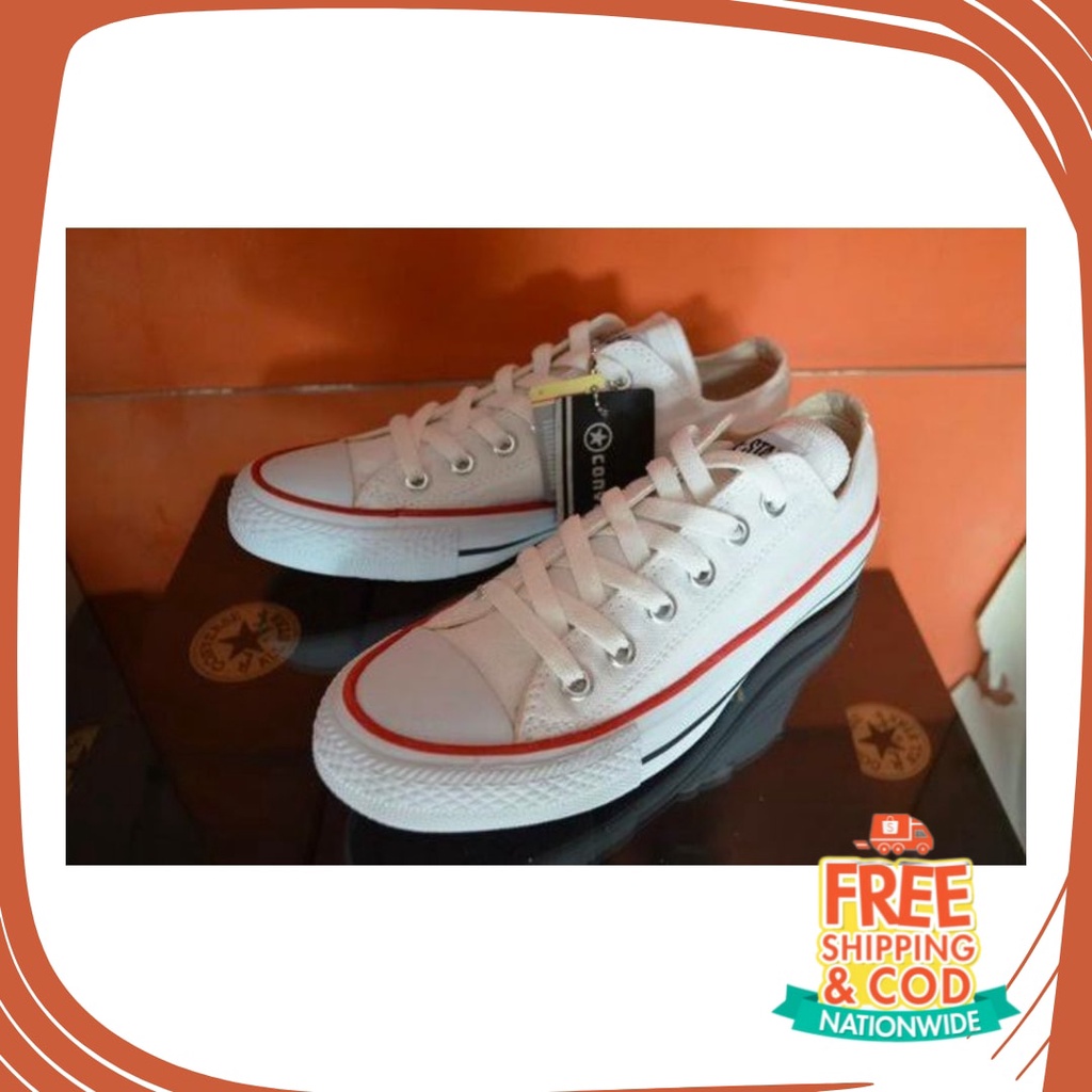 Estetik Besar Kecil MUda Anak dewasa Longgar empuk Nyaman /  converse all star sepatu wanita sneaker