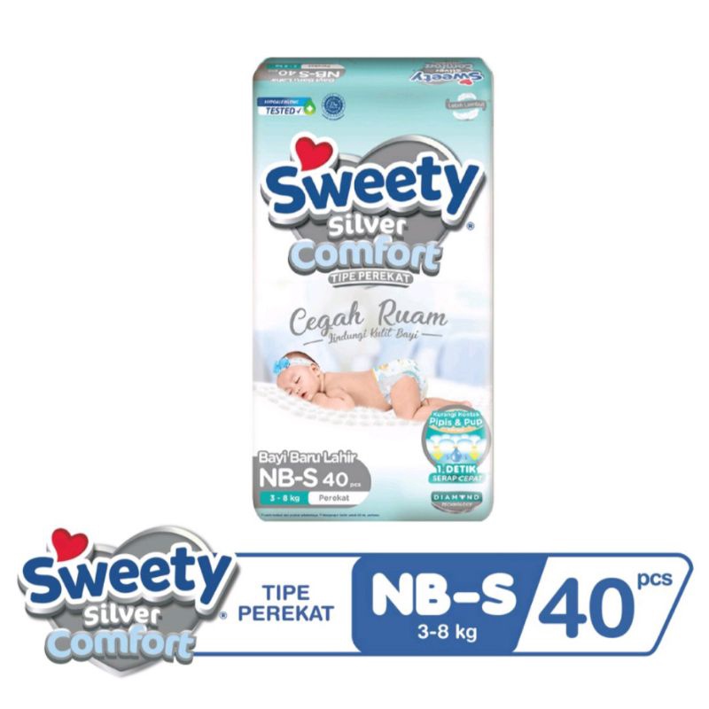 SWEETY SILVER COMFORT SWEETY SILVER PANTS NBS 20 / NBS 40