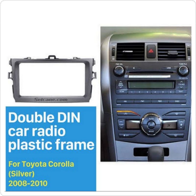 Frame Doubel Din Altis 2008-2010 / Head Unit 7inch