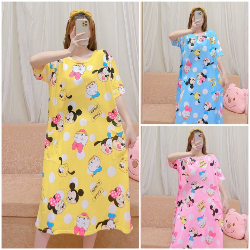 DASTER IMPORT OVERSIZE - DASTER JUMBO WANITA - NEW DST MURAH-CARTOON