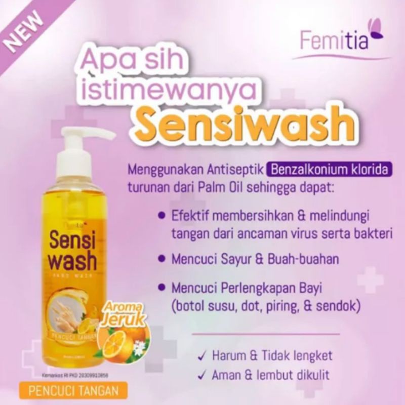 Sensi Hand Wash 240ml