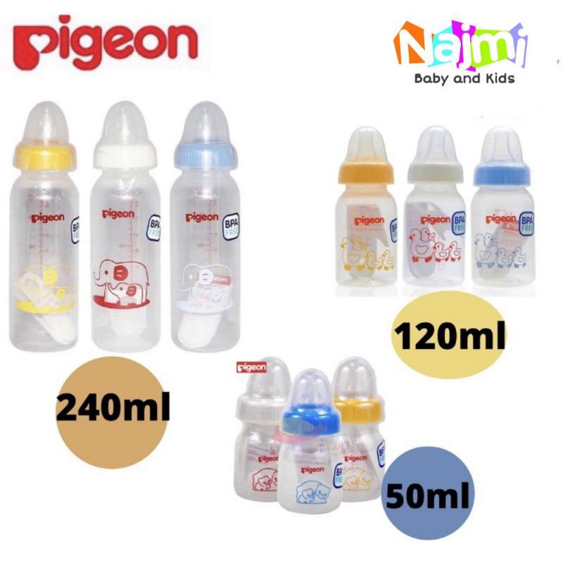 Pigeon Botol Dot Susu Bayi 120ml 240ml PP Assorted Standard