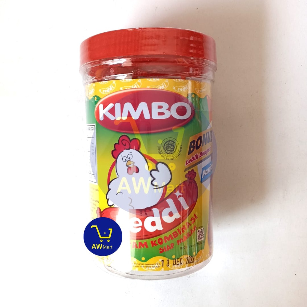 SOSIS KIMBO 525 GRAM ISI 25 PCS - SOSIS KIMBO TOPLES RASA AYAM &amp; SAPI