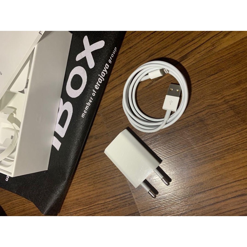 Charger iPhone Original iBox Copotan Cas Adaptor & Kabel