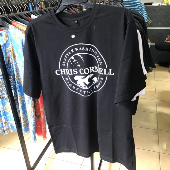 Kaos Chris Cornell Higher Truth Seattle Washington Tshirt