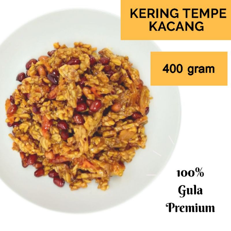 

TERMURAH ! KERING TEMPE KACANG 400 GR
