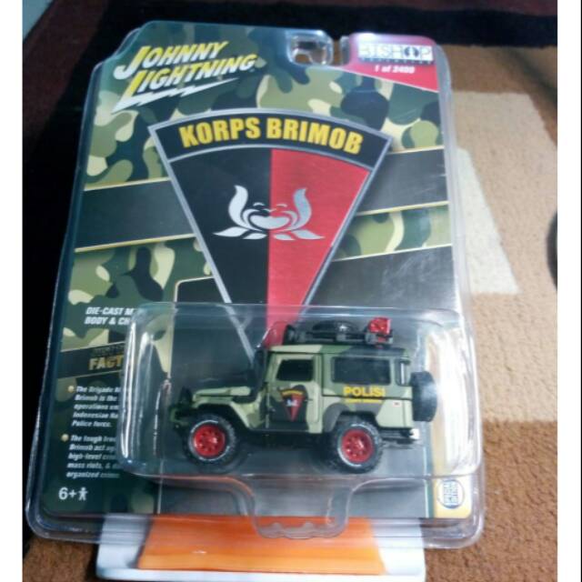 Johnny Lightning Toyota Land Cruiser Brimob