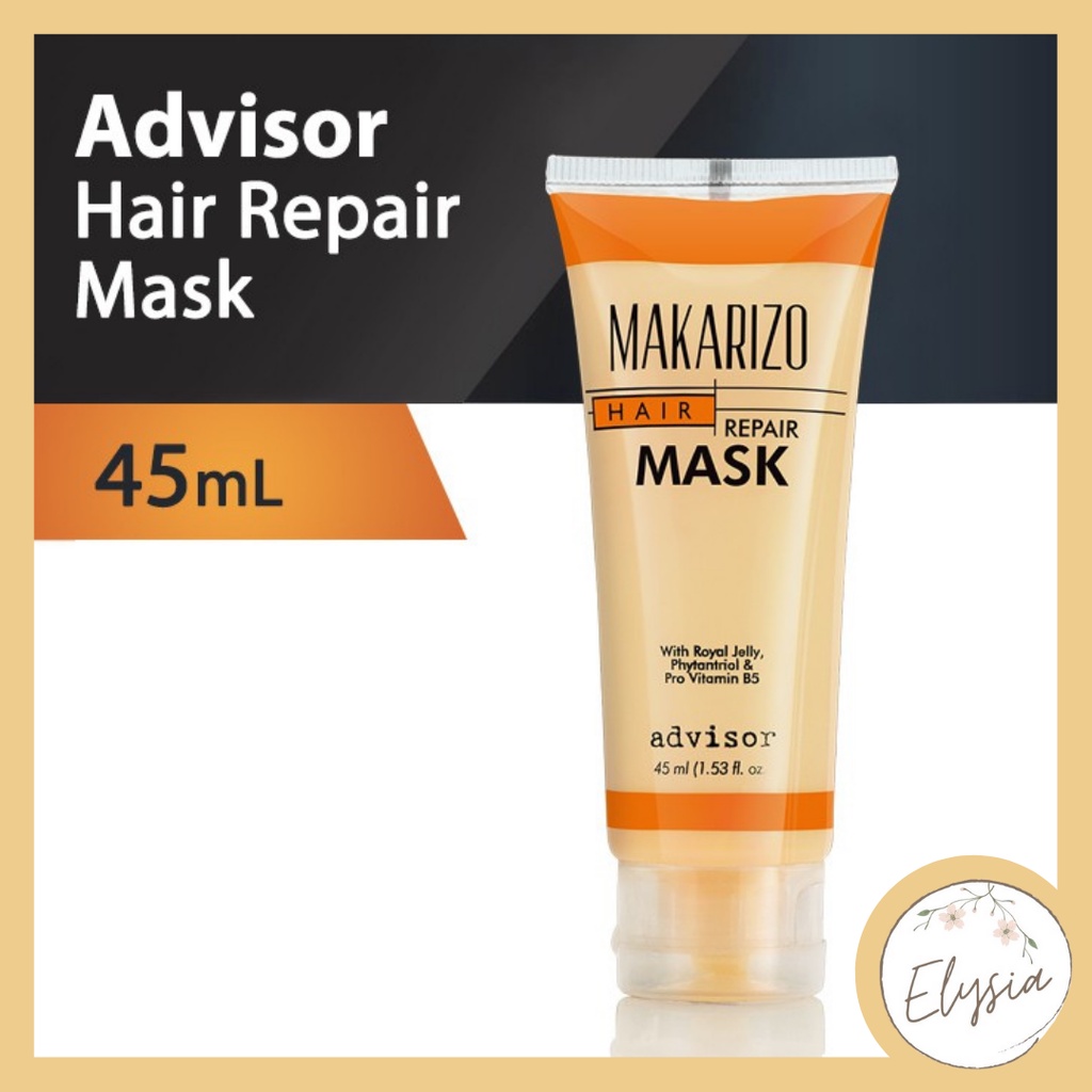 Makarizo Advisor Hair Repair Mask 45 mL / 15ml | Masker Rambut Makarizo / Makarizo Hair Mask