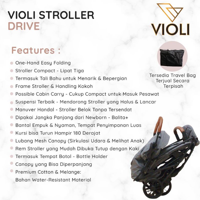 Violi Drive - Stroller Anak