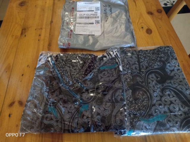 Batik Couple Keluarga Sania Rufle Ndoro Jowi Motif Dimensi Abu Termurah Katun Premium M-xxl Alfurqon