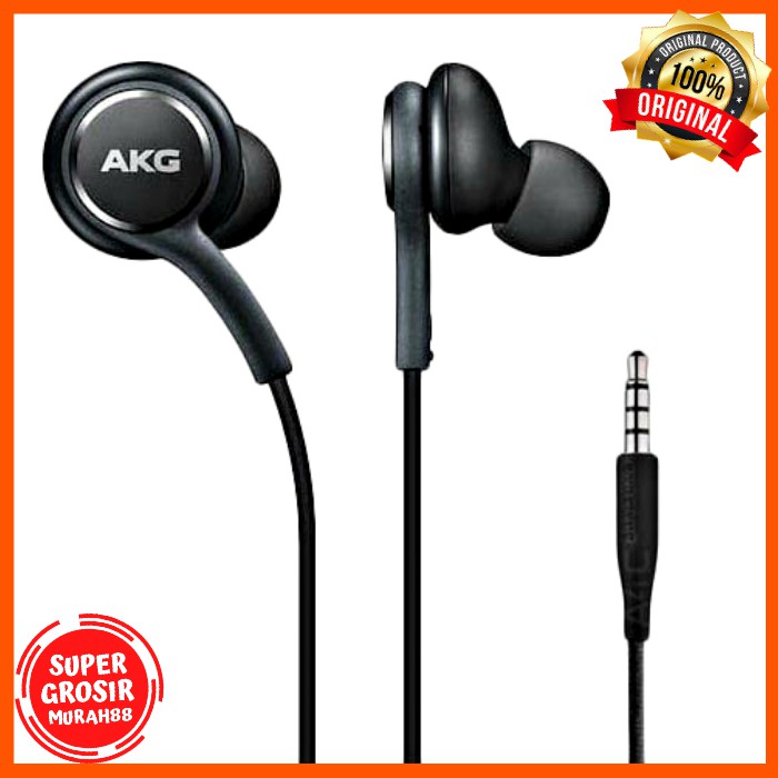 Earphone Headset ORIGINAL Samsung Galaxy S10 S9 S8 Plus Tune by AKG GARANSI